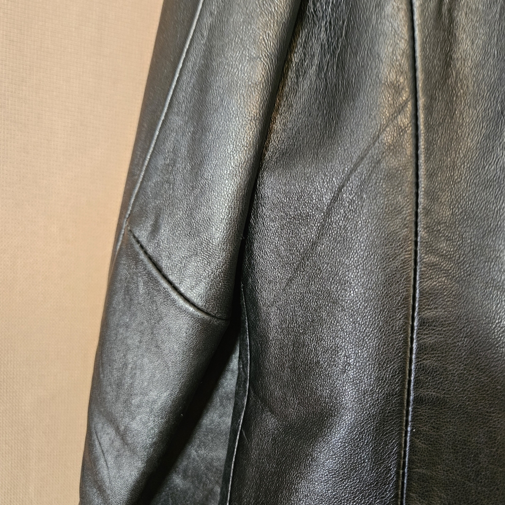 Black Leather Jacket - Picture 12 of 14